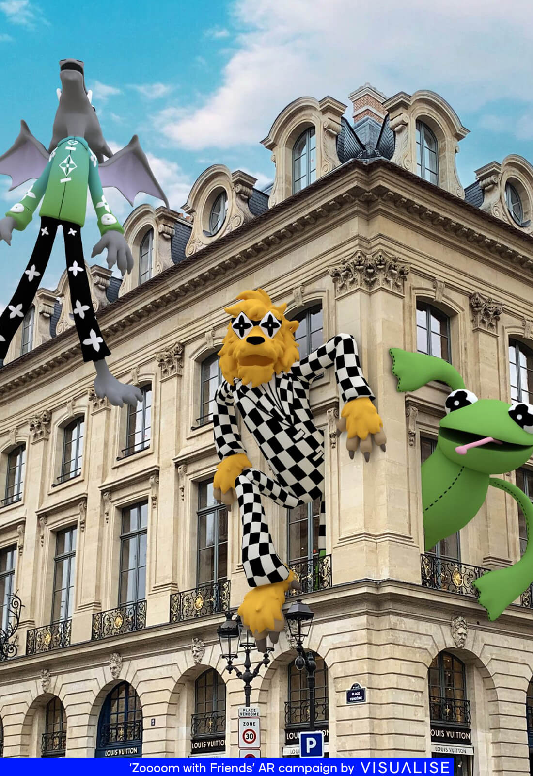 Louis Vuitton - Zoooom With Friends in AR - VISUALISE